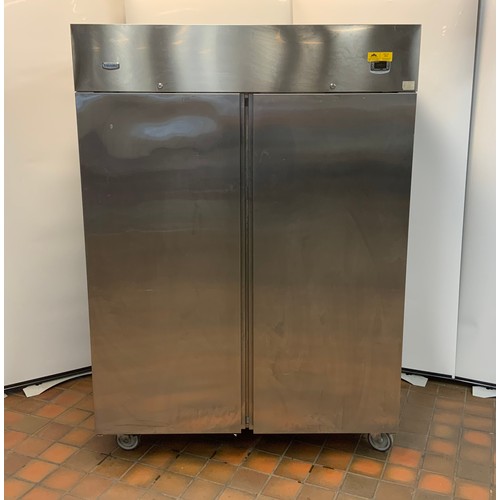 52 - ELECTROLUX STAINLESS STEEL DOUBLE DOOR FREEZER MODEL RS13FX42F - RRP £1150