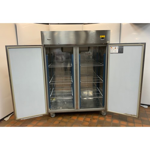 52 - ELECTROLUX STAINLESS STEEL DOUBLE DOOR FREEZER MODEL RS13FX42F - RRP £1150