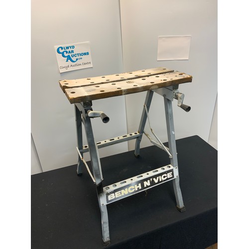 27 - WORK BENCH VICE