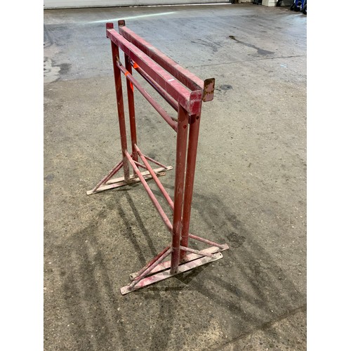 151 - PAIR OF BUILDERS TRESSELS