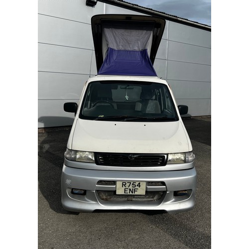 170 - 1997 MAZDA BILLYBONGO MOTOR HOME REG'R754 ENF'  AUTO,2490cc MOT 16.03.2024 - 254,682kms (158k miles)... 