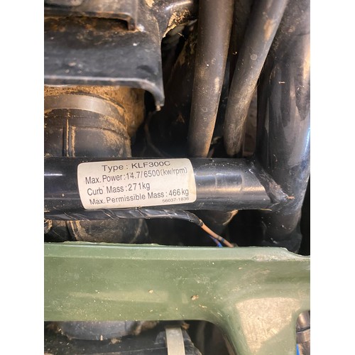 169C - KAWASAKI KLF300 4X4 QUAD MODEL KLF300C SPEEDO - 7306