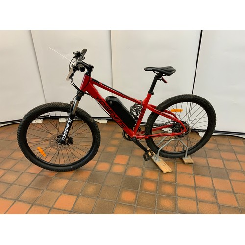 244 - YOSEMITE HETCHY ELECTRIC 7 SPEED MOUNTAIN BIKE WITH LARGE 27.5 WHEELS - COST NEW £1200 (9632)