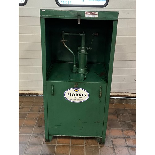 168 - HERITAGE 'MORRIS OILS' STORAGE DISPENSER