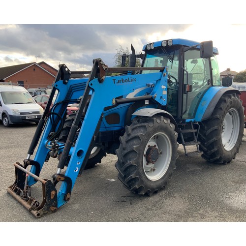 212 - LLANDINI MYTHOS 115 DTI TOP TRONIC TRACTOR REG NUMBER 'CX56FLC'  - FITTED WITH TURBO LIFT SIGMA 4 LO... 