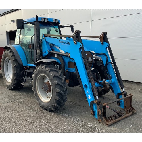 212 - LLANDINI MYTHOS 115 DTI TOP TRONIC TRACTOR REG NUMBER 'CX56FLC'  - FITTED WITH TURBO LIFT SIGMA 4 LO... 