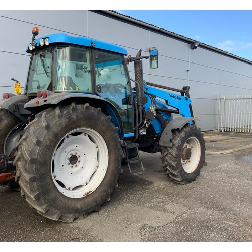 212 - LLANDINI MYTHOS 115 DTI TOP TRONIC TRACTOR REG NUMBER 'CX56FLC'  - FITTED WITH TURBO LIFT SIGMA 4 LO... 