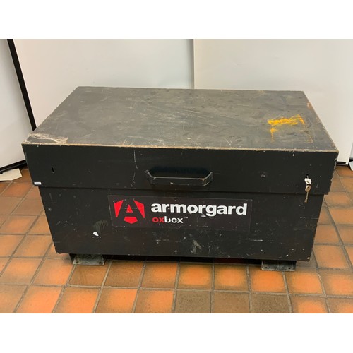 127 - ARMORGARD OX BOX REF OX3 TOOL SAFE STEEL BOX 3'.9 X 2'.2 X 2'.2 - ITEM CODE 215.105 WEIGHT 60KG - CO... 