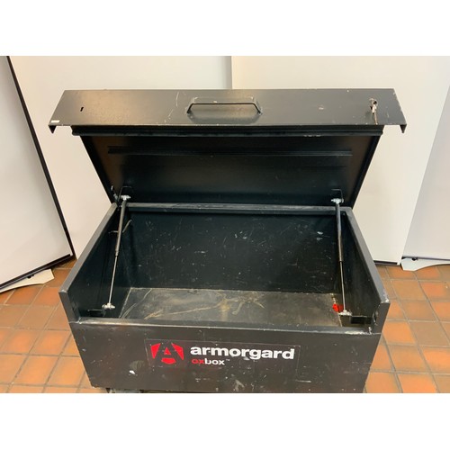 127 - ARMORGARD OX BOX REF OX3 TOOL SAFE STEEL BOX 3'.9 X 2'.2 X 2'.2 - ITEM CODE 215.105 WEIGHT 60KG - CO... 