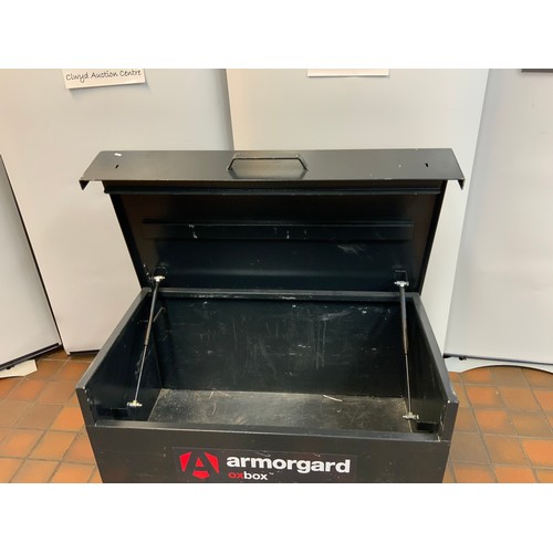 128 - ARMORGARD OX BOX REF OX3 TOOL SAFE STEEL BOX 3'.9 X 2'.2 X 2'.2 - ITEM CODE 215.105 WEIGHT 60KG - CO... 