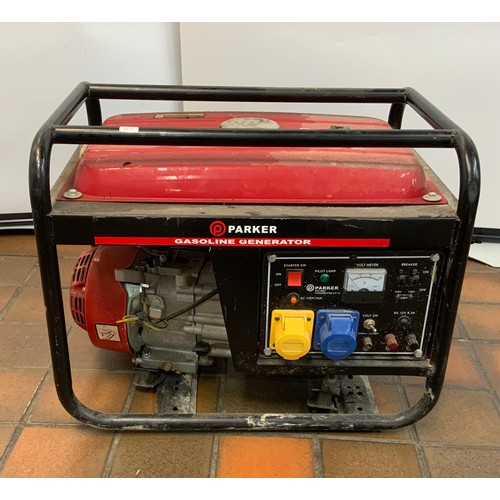 126 - PARKER GASOLINE GENERATOR 11 & 240 OUTLET- COST NEW £197