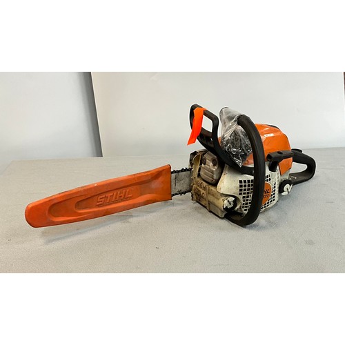 138 - STIHL CHAINSAW MS171 WITH SPARE CHAIN