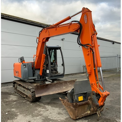 190 - APPROX 2008 - HITACHI ZAXIS 70LC EXCAVATOR - 5306.9 HOURS ONE OWNER FROM NEW & FOUR BUCKETS