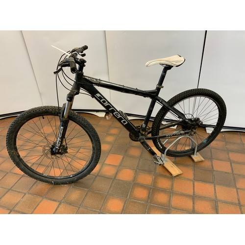 93 - BLACK CARRERA VENGEANCE LIGHT WEIGHT ALUMINIUM FRAME 24 SPEED WITH 27.7 INCH WHEELS MOUNTAIN BIKE - ... 