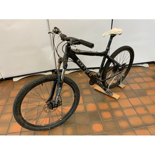 93 - BLACK CARRERA VENGEANCE LIGHT WEIGHT ALUMINIUM FRAME 24 SPEED WITH 27.7 INCH WHEELS MOUNTAIN BIKE - ... 