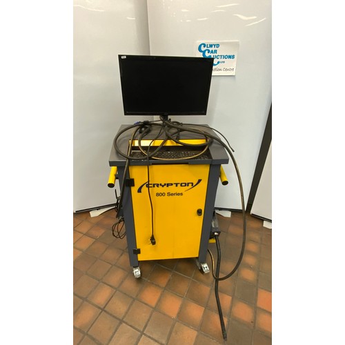 180 - CRYPTON 800 SERIES, EXHAUST EMISSIONS TESTER FOR MOT'S MODEL 682 EN 1 - NEW REPLACEMENT VALUE £6900