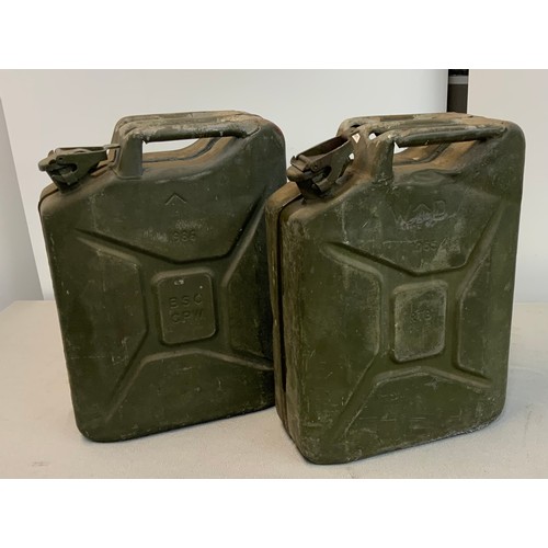 27 - 20L GERRY CANS X 2