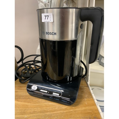 77 - BOSCH CORDLESS KETTLE RRP £60