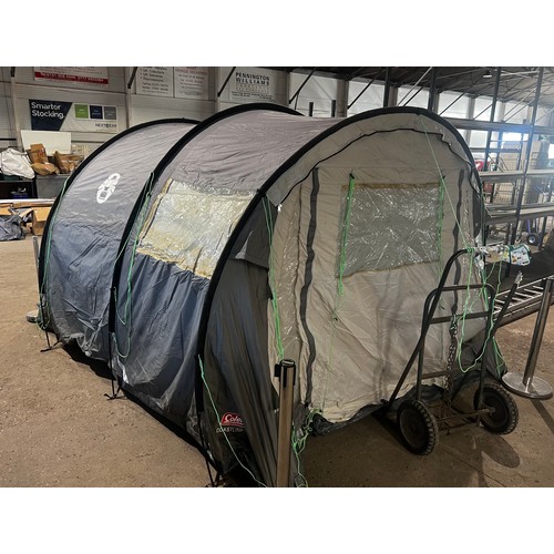 99 - COLEMAN  COASTLINE 4 DELUXE TENT REF 205116 RRP £447.59