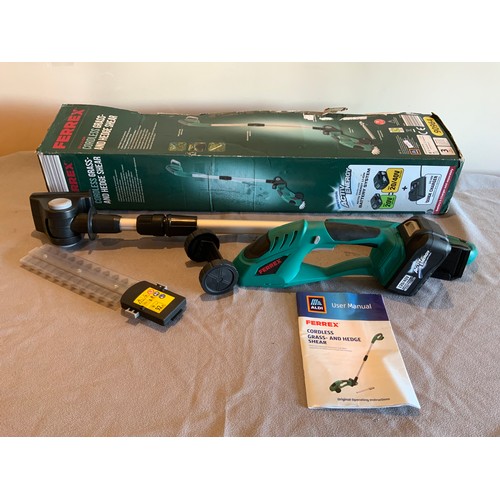 Ferrex cordless grass and hedge deals shear