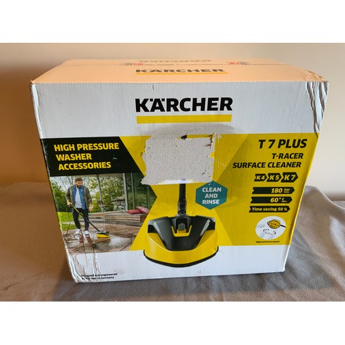 43 - KARCHER T7 PLUS T-RACER SURFACE CLEANER NEW IN BOX NEW RRP £121.99 (P21042562  REF MS/3)