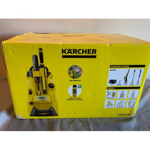 44 - KARCHER K4 PRESSURE WASHER NEW IN BOX NEW RRP £257.50 (P21042619  REF MS/8)