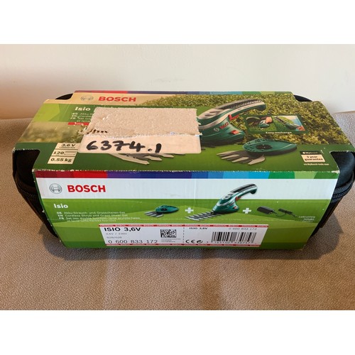 37 - Bosch ISIO CORDLESS SHRUB & GRASS TRIMMER /SHEAR NEW IN BOX   NEW RRP £69.99 EACH (P21042533 REF... 