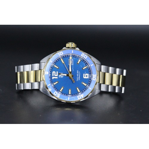 162 - TAG HEUER FORMULA 1 - 41MM QUARTZ BICOLOUR - GOLD PLATED / STAINLESS STEEL MENS WATCH WAZ1120 SERIAL... 