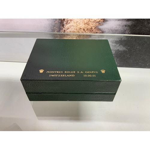 116 - SMALL ROLEX BOX WITH GUARANTEE CARD FROM 1967(1951)1861