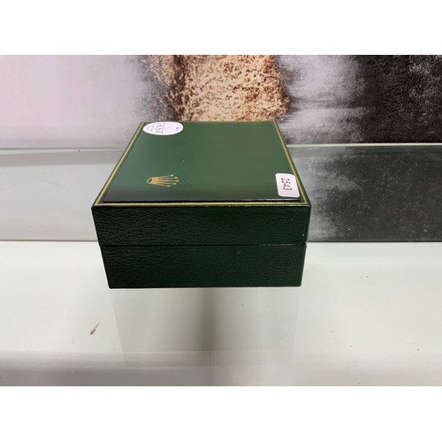 116 - SMALL ROLEX BOX WITH GUARANTEE CARD FROM 1967(1951)1861