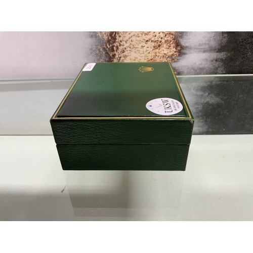 116 - SMALL ROLEX BOX WITH GUARANTEE CARD FROM 1967(1951)1861