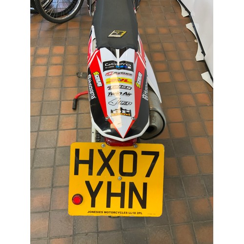 164 - 2007 HUSQAVARNA TE 250 - HX07YHN ,250CC SCRAMBLER, MOT UNTIL 06.02.2025 - NO ODOMETER