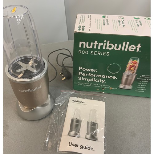 26 - NUTRIBULLET 900 SERIES 900W MODEL NB9-0909 rrp £123.70