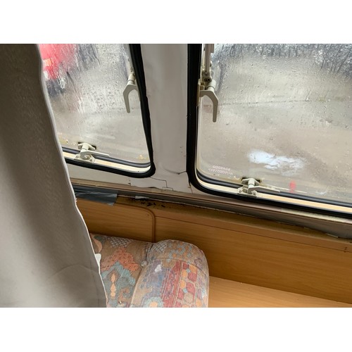 160 - APPROX 1995 AVONDALE OLYMPUS 5 BERTH CARAVAN  - BUNK BED OVER DOUBLE BED, DOUBLE BED AT FRONT. CASSE... 
