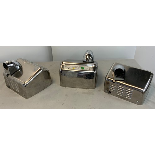 118 - 3 X WORLD AUTOMATIC HAND DRYERS - MODEL DXA48 - COST NEW £479 EACH