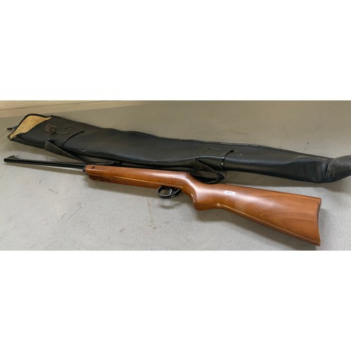 143 - BSA MEATOR 177 CAL AIR RIFLE & CASE - COST NEW £329