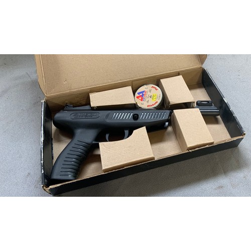 142 - MAGTECH AP 350 4.5 SPRING AIR PISTOL - COST NEW APPROX £99