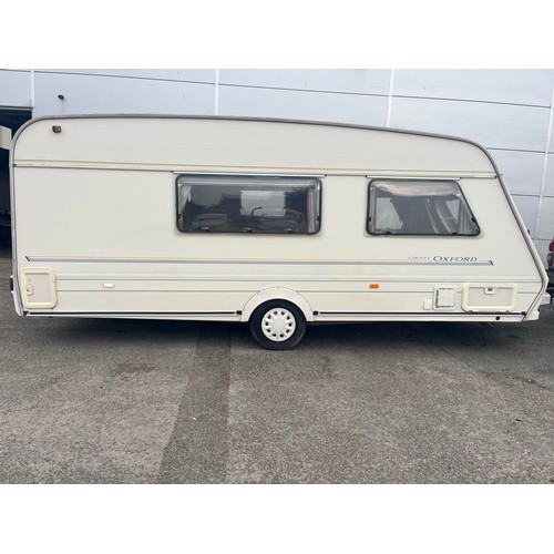 173 - APPROX 2007 ABBEY OXFORD COUNTY 4 BERTH CARAVAN WITH AWNING - CHASSIS NUMBER SW50060527