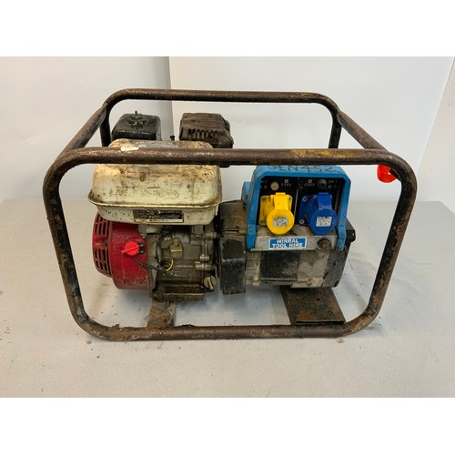 39 - PETROL GENERATOR 230V HONDA GX 160