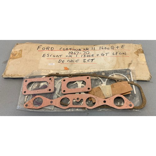 108 - GASKET SET FORD CORTINA  MK II/ESCORT MK I