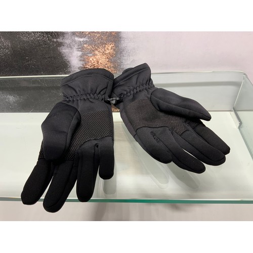 115 - NORTHFACE FLEECE LINED GLOVES SIZE XL COST NEW £45 (P23170721/JT/04)