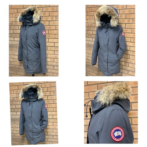 CANADA GOOSE VICTORIA PARKA JACKET 3037L GRAPHITE SIZE SMALL COST NEW 1095 12 P23051789