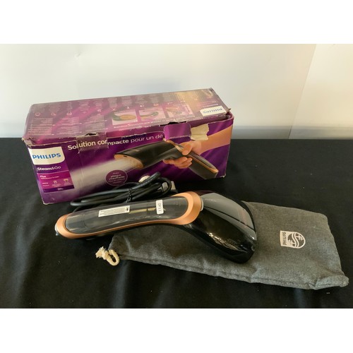 64 - PHILLIPS STEAM & GO HAND STEAMER RRP £65