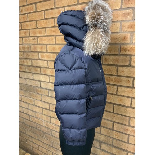 183 - MONCLER BYRON HOODED DOWN JACKET JUNIOR SIZE 6 YR RRP £580 (P22048571OMC/170322/12)