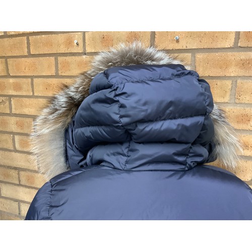 183 - MONCLER BYRON HOODED DOWN JACKET JUNIOR SIZE 6 YR RRP £580 (P22048571OMC/170322/12)