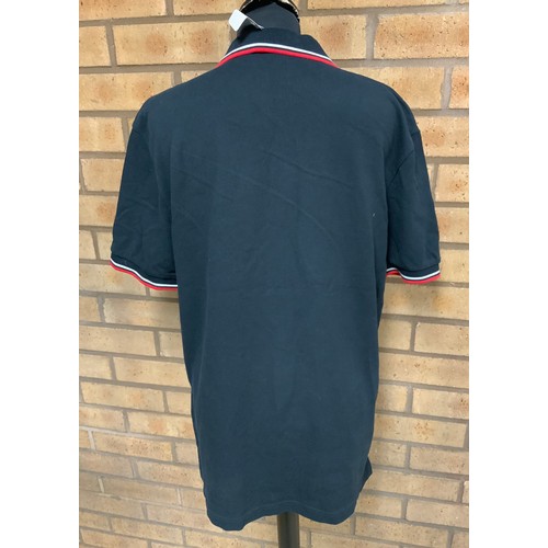 115 - PRADA 2018 POLO SHIRT BLACK SIZE XL RRP £650 IF BOUGHT TODAY (P22048566OMC/170322/11)