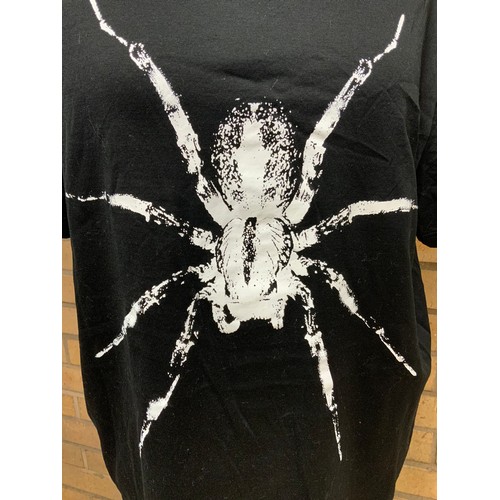 142 - LANVIN BLACK SPIDER T-SHIRT SIZE L RRP £100 USED PRICE (P22048566OMC/170322/11)