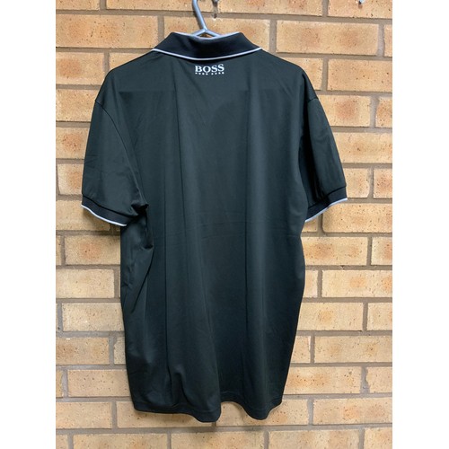 83 - HUGO BOSS PADDY PRO BLACK POLO SIZE XL RRP £79 (P22048566OMC/170322/11)