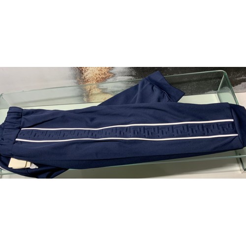 180 - FENDI NAVY TRACK PANT SIZE 6YR RRP £320 NEW WITH TAG (P22048571OMC/170322/12)