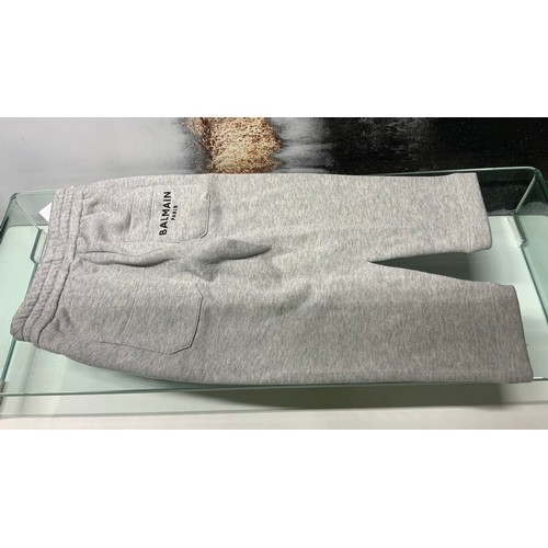 178 - BALMAIN GREY SWEAT BOTTOMS SIZE 4YR RRP £179 NEW WITH TAG (P22048571OMC/170322/12)